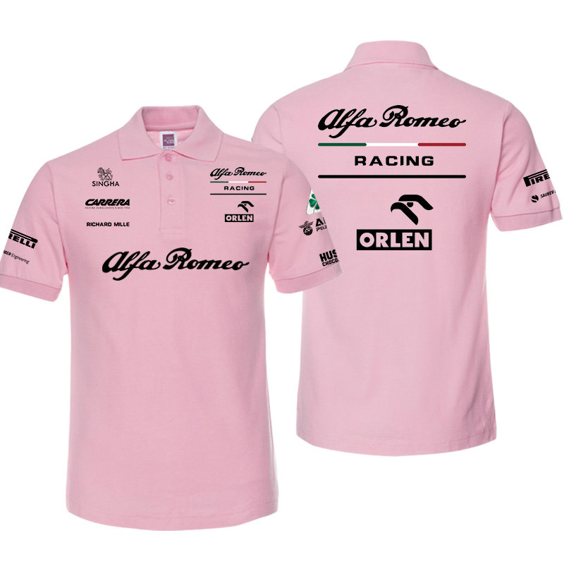 Polo Alfa Romeo Racing F1 Team ORLEN Homme Manche Courte Coton Regular Fit